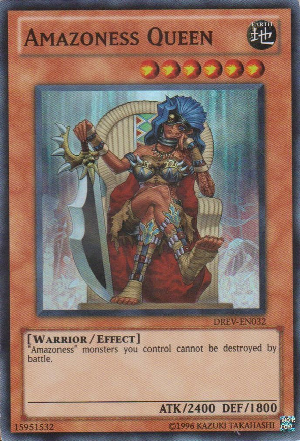 Amazoness Queen - DREV-EN032 - Super Rare - Unlimited available at 401 Games Canada