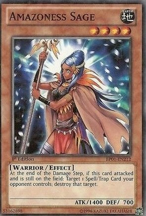 Amazoness Sage - BP01-EN212 - Starfoil Rare - 1st Edition available at 401 Games Canada