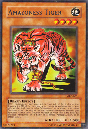 Amazoness Tiger - MFC-063 - Rare - Unlimited available at 401 Games Canada