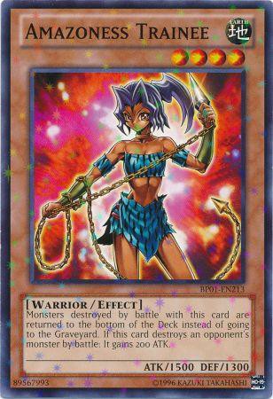 Amazoness Trainee - BP01-EN213 - Starfoil Rare - Unlimited available at 401 Games Canada