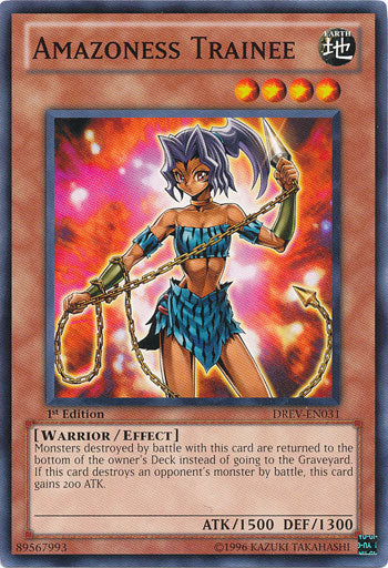 Amazoness Trainee - DREV-EN031 - Common - 1st Edition available at 401 Games Canada