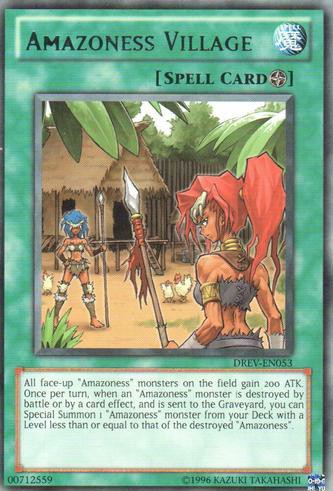 Amazoness Village - DREV-EN053 - Rare - Unlimited available at 401 Games Canada