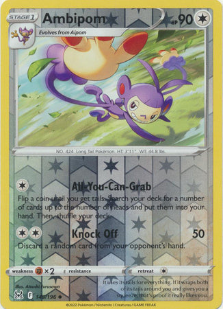 Ambipom - 145/196 - Uncommon - Reverse Holo available at 401 Games Canada