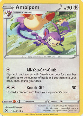 Ambipom - 145/196 - Uncommon available at 401 Games Canada