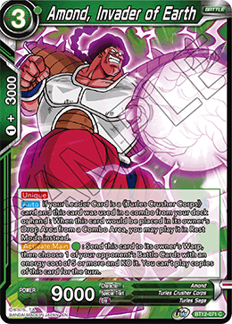 Amond, Invader of Earth - BT12-071 - Common available at 401 Games Canada