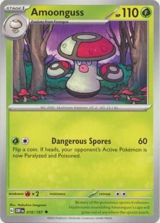 Amoonguss - 010/197 - Uncommon available at 401 Games Canada