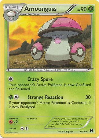 Amoonguss - 13/114 - Rare available at 401 Games Canada