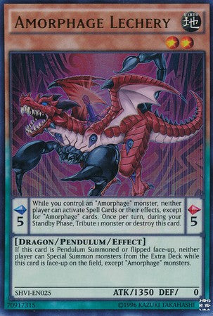Amorphage Lechery - SHVI-EN025 - Ultra Rare - Unlimited available at 401 Games Canada