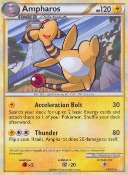 Ampharos - 14/123 - Rare available at 401 Games Canada