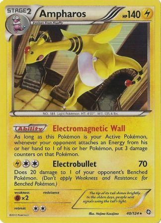 Ampharos - 40/124 - Holo Rare available at 401 Games Canada