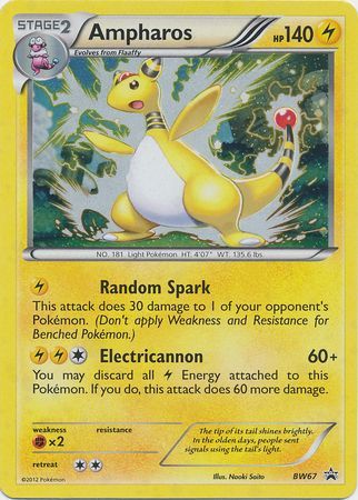 Ampharos - BW67 - Holo Promo available at 401 Games Canada