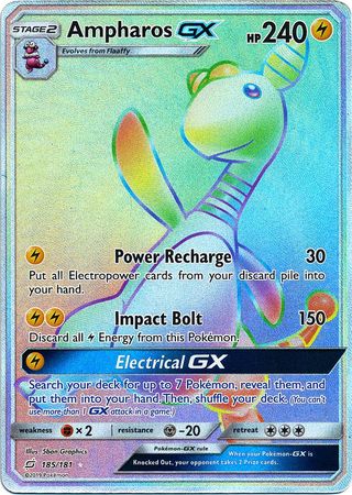 Ampharos GX - 185/181 - Hyper Rare available at 401 Games Canada