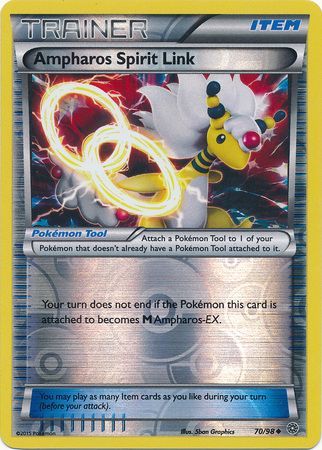 Ampharos Spirit Link - 70/98 - Uncommon - Reverse Holo available at 401 Games Canada