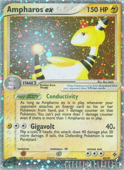 Ampharos ex - 89/97 - Ultra Rare available at 401 Games Canada