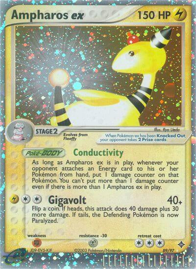 Ampharos ex - 89/97 - Ultra Rare available at 401 Games Canada