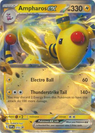 Ampharos ex - SVP016 - Promo available at 401 Games Canada