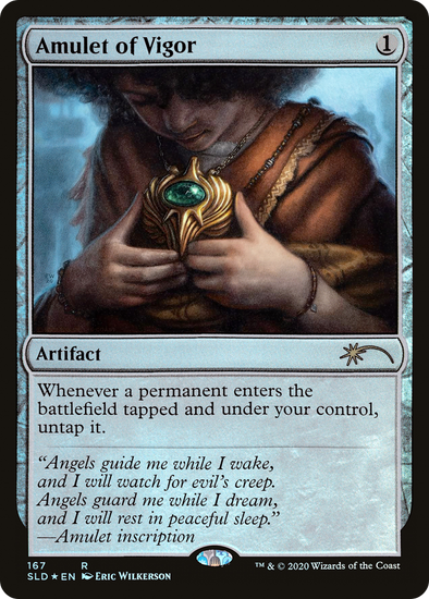 Amulet of Vigor - Extra Life 2020 Secret Lair (Foil)