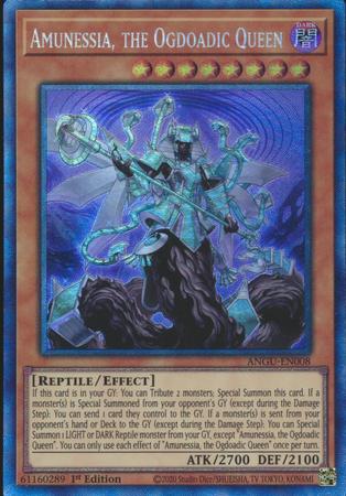Amunessia, the Ogdoadic Queen - ANGU-EN008 - Collector's Rare - 1st Edition available at 401 Games Canada