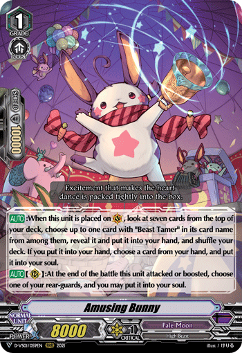 Amusing Bunny - D-VS01/059 - Triple Rare available at 401 Games Canada