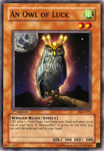 An Owl of Luck - PGD-073 - Common - 1st Edition available at 401 Games Canada