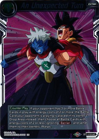 An Unexpected Turn - BT7-110 - Uncommon (FOIL) available at 401 Games Canada