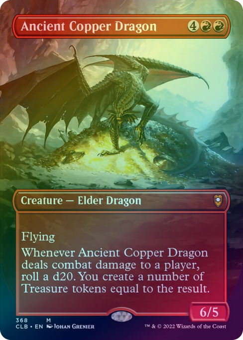 401 Games Canada - Ancient Copper Dragon - Borderless (Foil) (CLB) 401 Games Canada - Ancient Copper Dragon - Borderless (Foil) (CLB)