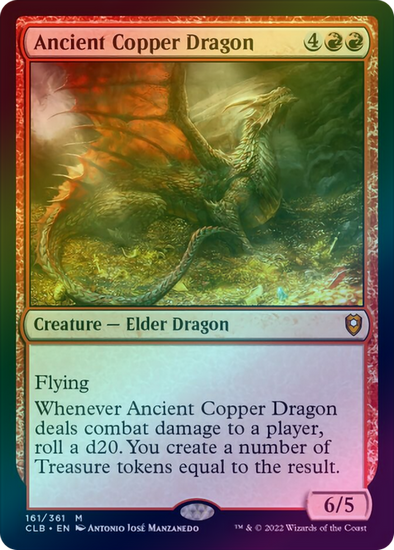 ancient copper dragon mtg card 401 Games Canada