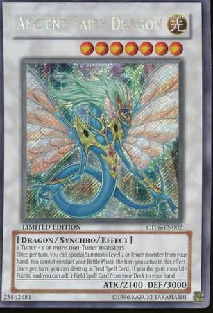 Ancient Fairy Dragon - CT06-EN002 - Secret Rare - Limited Edition available at 401 Games Canada