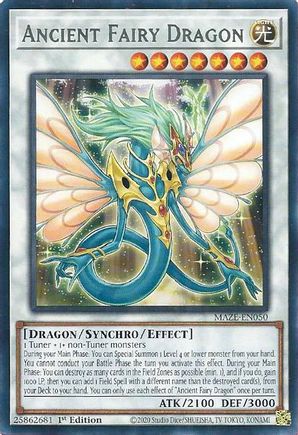 Ancient Fairy Dragon - MAZE-EN050 - Rare - 1st Edition available at 401 Games Canada