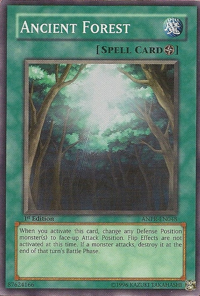 Ancient Forest - ANPR-EN048 - Super Rare - 1st Edition available at 401 Games Canada