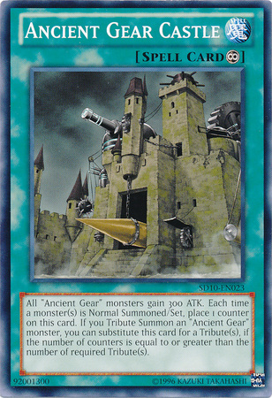 Ancient Gear Castle - SD10-EN023 - Common - Unlimited available at 401 Games Canada