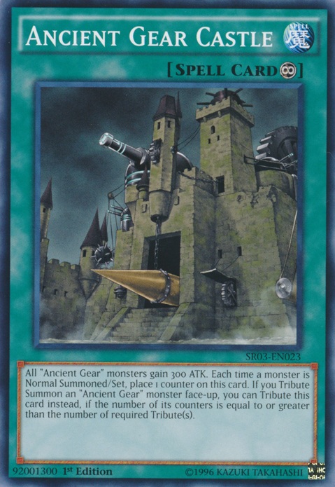 Ancient Gear Castle - SR03-EN023 - Common - 1st Edition available at 401 Games Canada