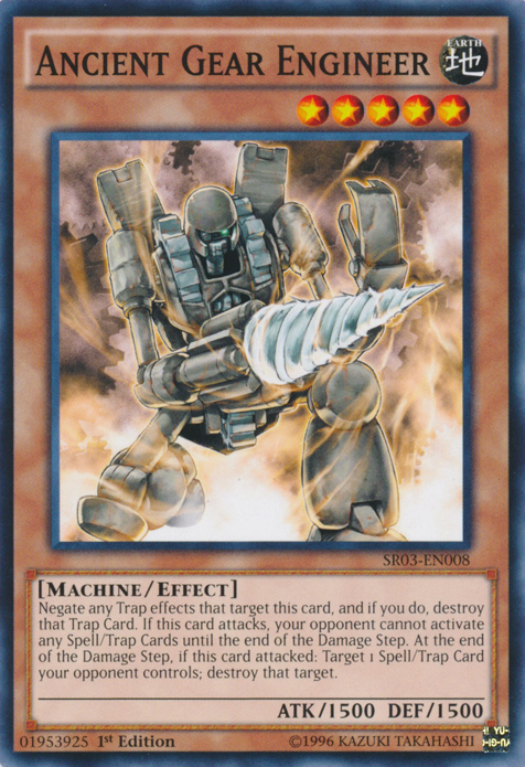 Ancient Gear Engineer - SR03-EN008 - Common - 1st Edition available at 401 Games Canada