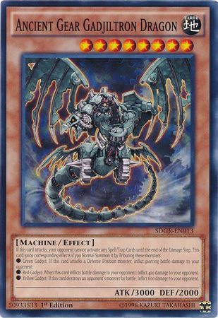 Ancient Gear Gadjiltron Dragon - SDGR-EN013 - Common - 1st Edition available at 401 Games Canada