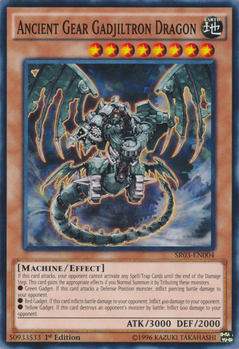 Ancient Gear Gadjiltron Dragon - SR03-EN004 - Common - 1st Edition available at 401 Games Canada