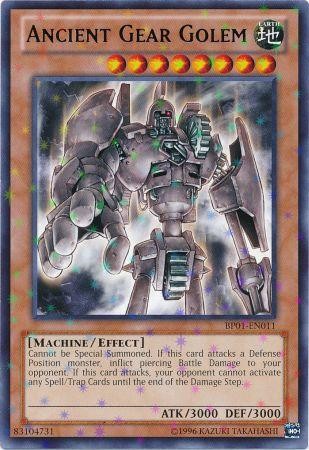 Ancient Gear Golem - BP01-EN011 - Starfoil Rare - Unlimited available at 401 Games Canada