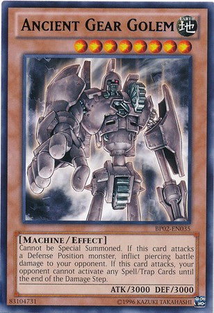 Ancient Gear Golem - BP02-EN035 - Rare - Unlimited available at 401 Games Canada