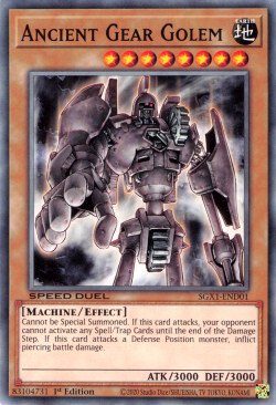 Ancient Gear Golem - SGX1-END01 - Common - 1st Edition available at 401 Games Canada