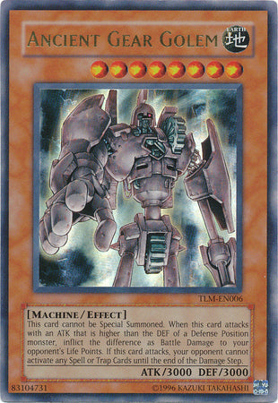 Ancient Gear Golem - TLM-EN006 - Ultra Rare - Unlimited available at 401 Games Canada