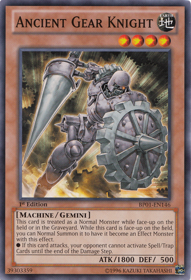 Ancient Gear Knight - BP01-EN146 - Common - 1st Edition available at 401 Games Canada