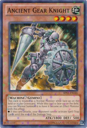 Ancient Gear Knight - BP01-EN146 - Starfoil Rare - Unlimited available at 401 Games Canada