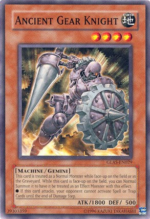 Ancient Gear Knight - GLAS-EN029 - Common - Unlimited available at 401 Games Canada