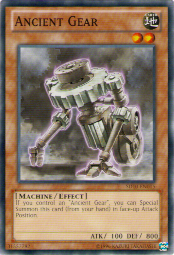 Ancient Gear - SD10-EN015 - Common - Unlimited available at 401 Games Canada