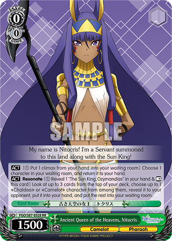 Ancient Queen of the Heavens, Nitocris (Double Rare) available at 401 Games Canada