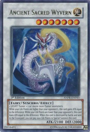 Ancient Sacred Wyvern - ANPR-EN043 - Ultra Rare - 1st Edition available at 401 Games Canada