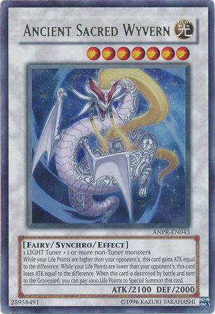 Ancient Sacred Wyvern - ANPR-EN043 - Ultra Rare - Unlimited available at 401 Games Canada