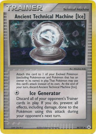 Ancient Technical Machine [Ice] - 84/101 - Uncommon - Reverse Holo available at 401 Games Canada