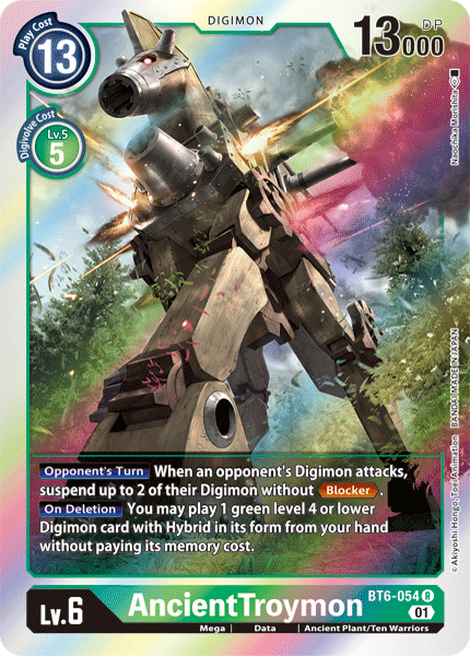 AncientTroymon - BT6-054 - Rare available at 401 Games Canada