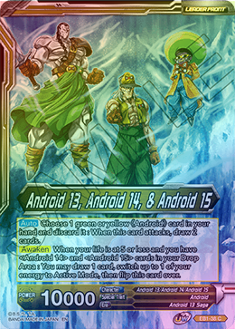 Android 13, Android 14, & Android 15 // Android 13, the Unstoppable - EB1-38 - Common (FOIL) available at 401 Games Canada