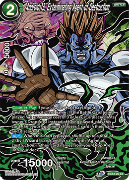 Android 13, Exterminating Agent of Destruction - EX13-20 - Expansion Rare available at 401 Games Canada